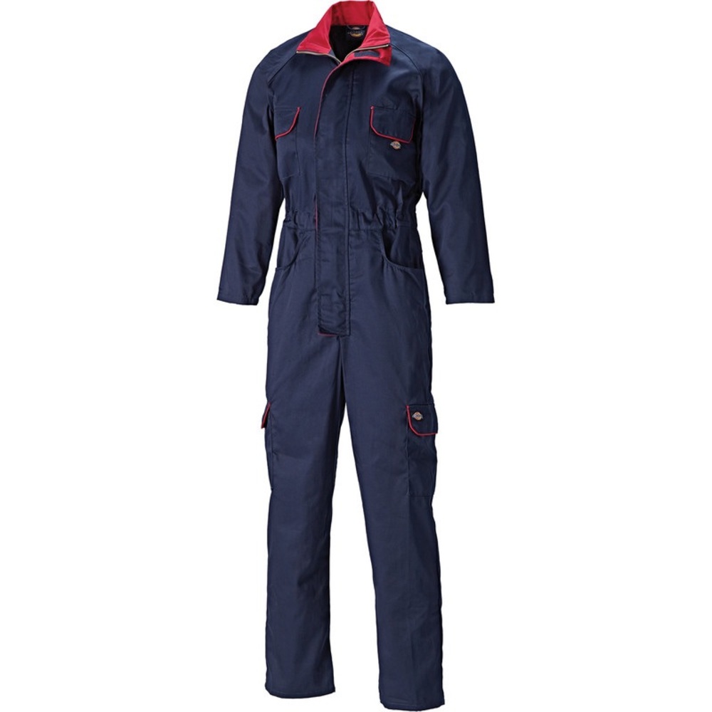 DICKIES Redhawk Ladies Zip Front Coverall Navy